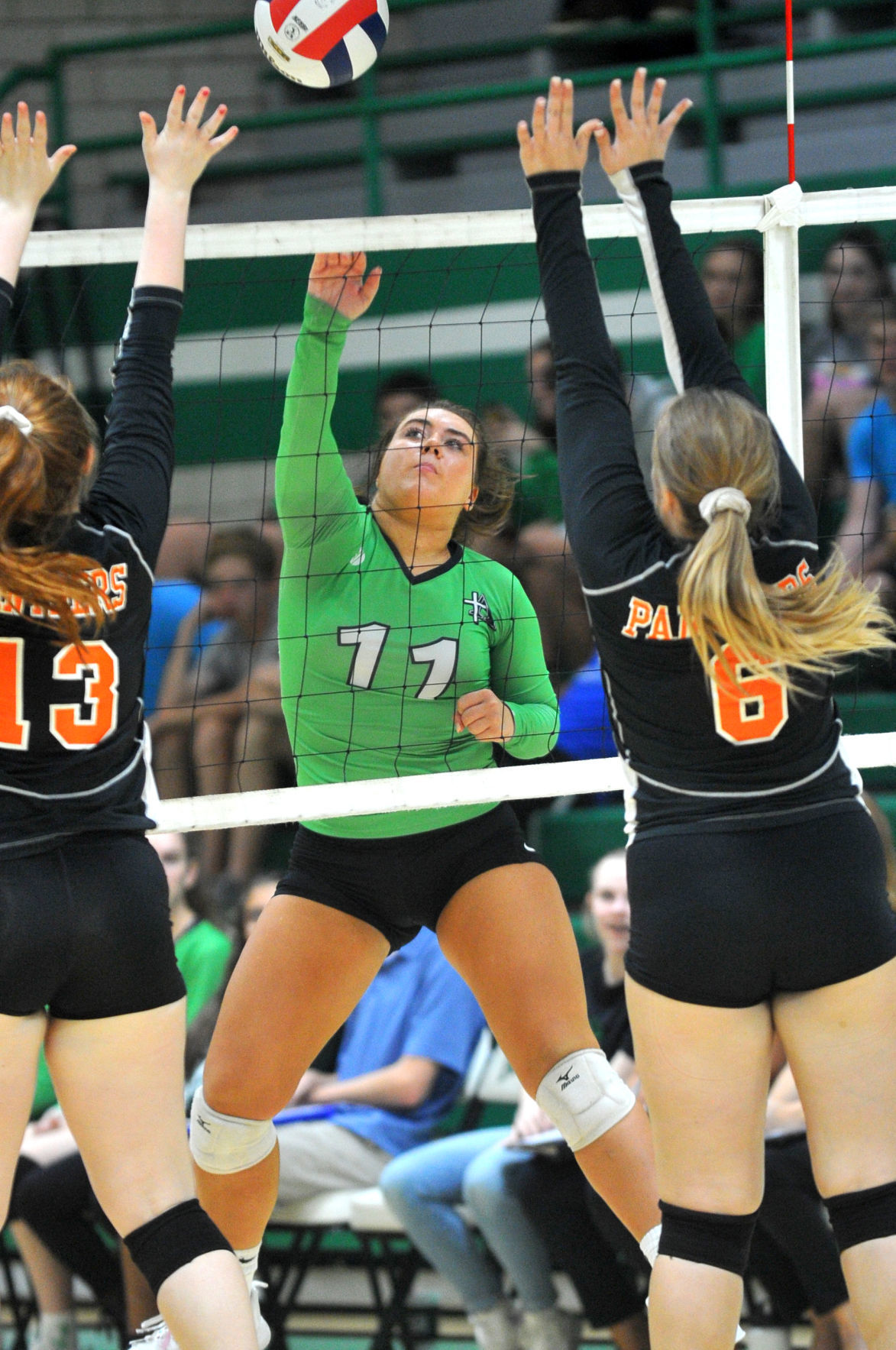 United Township at Alleman volleyball